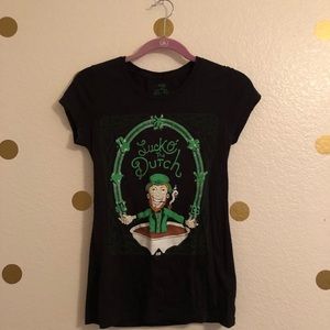 Women’s Dutch Bros St. Patrick’s Day T-shirt Large